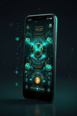 Smartphone mit Fugu Casino App